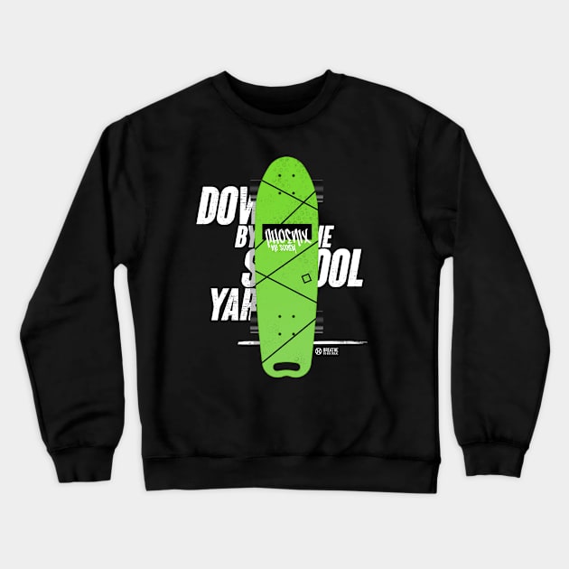 DOWN BY THE SCHOOLYARD Crewneck Sweatshirt by azified